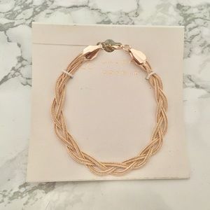 🆓GIFT NWT LC Lauren Conrad Rose Gold Bracelet